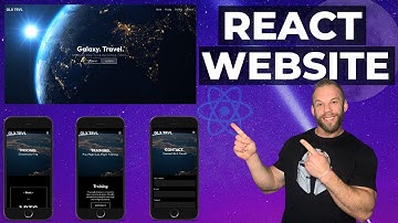 Build A React JS Website From Scratch - Beginner Tutorial Using React Router Dom