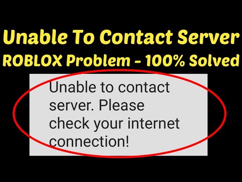Fix Roblox Unable To Contact Server Please Check Your Internet Connection Error Android Ios Youtube - roblox unable to contact server android