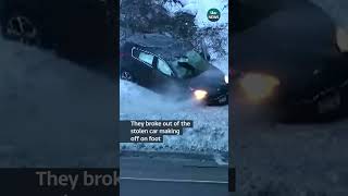 Two teens survive insane crash #itvnews