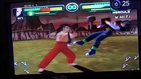 Dragon Ball Z Budokai(Gamecube)-Android 17 vs Hercule II