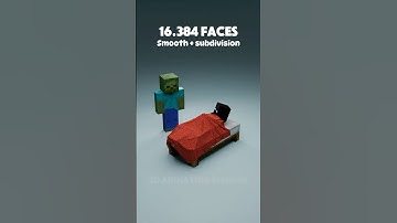 3D Cloth Simulation in Minecraft🔥⚒️🔥 #minecraft #clothsimulation #blender #3dart