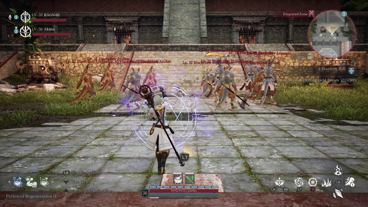 Bless Unleashed Mage Night Wind Blessing