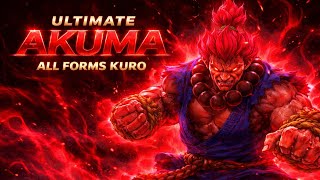 ULTIMTE AKUMA ALL FORMS KURO by calliso mugen