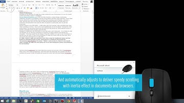 CadMouse demo video - Smart Scroll wheel