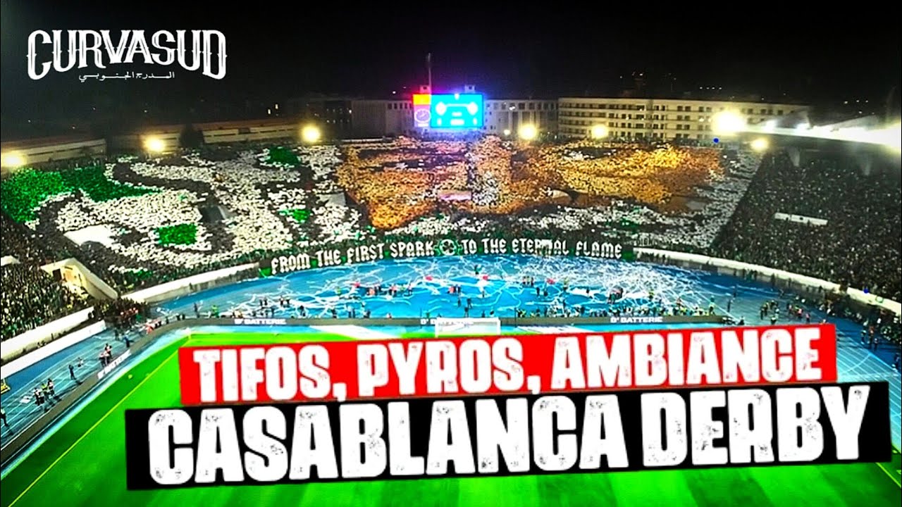 Curva Sud Magana | Ambiance du match Raja Vs Wydad | 29/10/2025 ( Montalite Ultras )