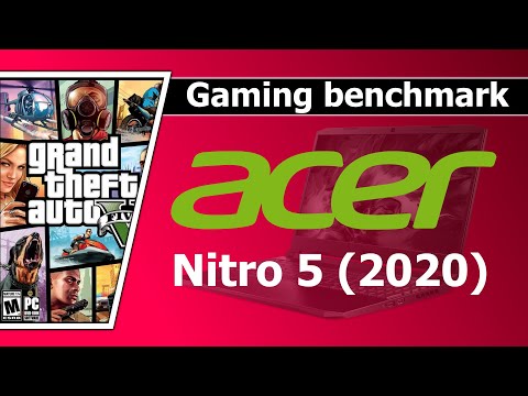 Grand Theft Auto V - Acer Nitro 5 AN515-55 (2020) benchmark gameplay | GTX 1650 + i5-10300H |