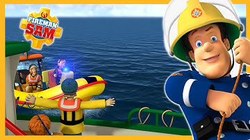 Sam fires up the boat for sea-set rescue 🔥 New Fireman Sam Videos