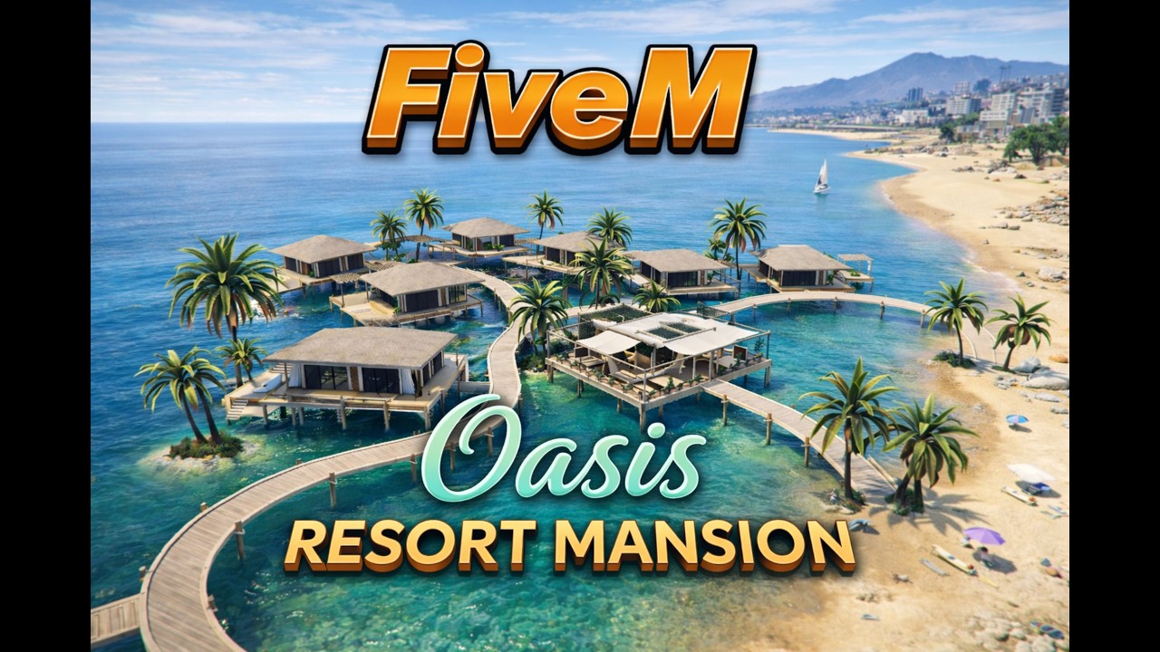 Oasis Rp Fivem Fivem Oasis Resort Mansion _ MLO/YMAP Customize Oasis Resort Mansion ...