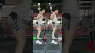 ❌STOP This Squat Mistake (SAVE YOUR LOWER BACK!)#shorts