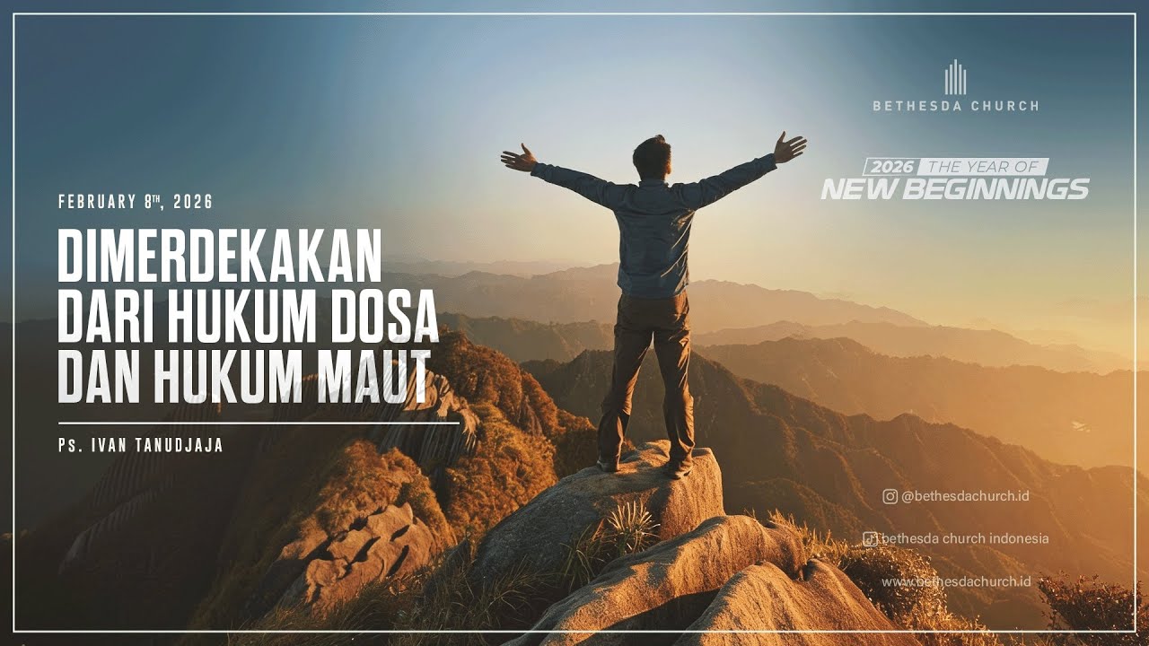 Ps. Ivan Tanudjaja - Dimerdekakan Dari Hukum Dosa Dan Hukum Maut