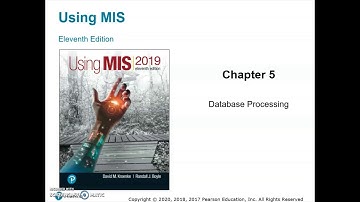 MIS 102 Week 4 Chapter 5