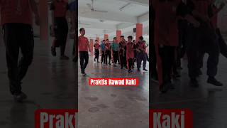 Praktis kawad kaki untuk Pertandingan Kawad Kaki Asas. #teacherslife #shortvideo #tkrs