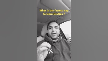 What is the fastest way to learn DevOps #devops #freshers #cloud #learning #devopsengineer #aws