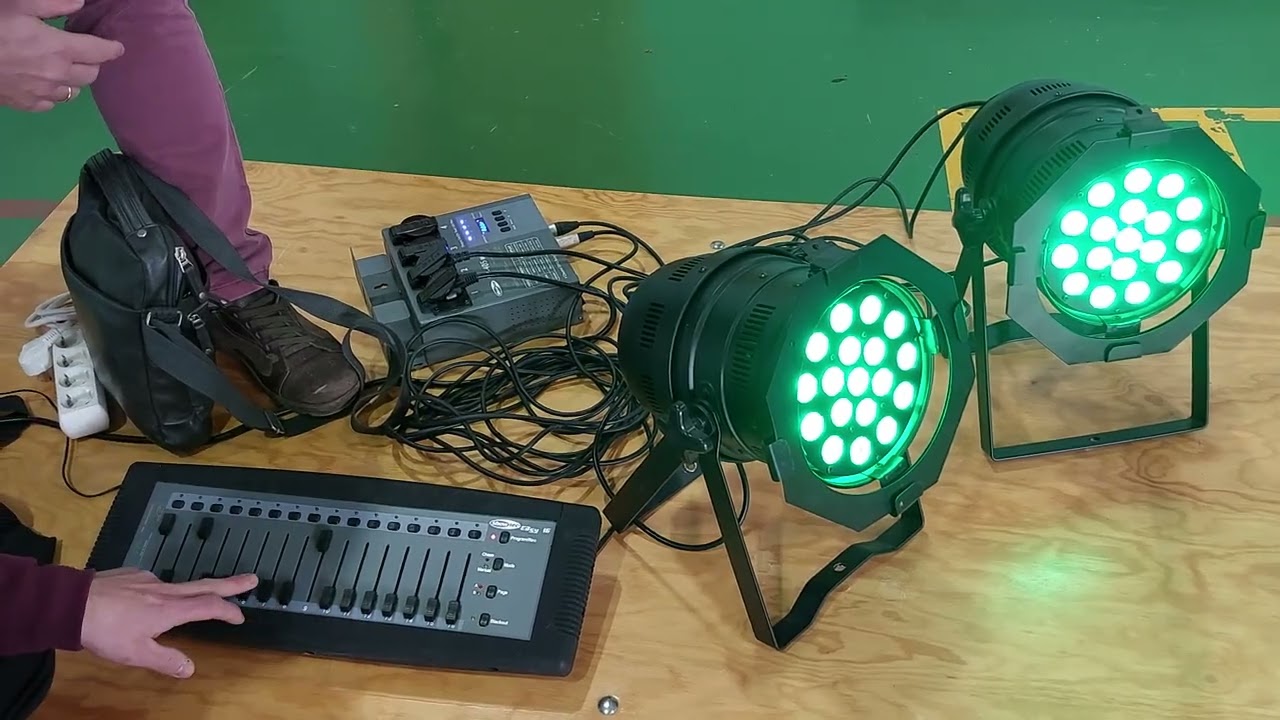 Showtec Easy 16 DMX Programming