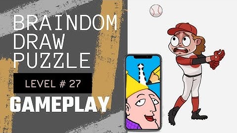 Braindom Draw Puzzle | level # 27 | walkthrough / gameplay |  #sarfarazgamer