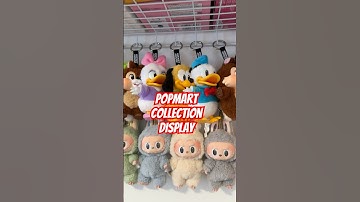 Finally found a way to display them hanging #popmart #labubu #popmartdisplay #blindbags #blindboxes