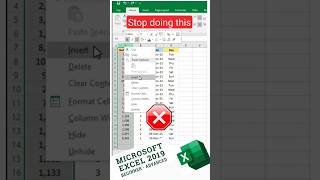 Excel Shortcut Keys | Excel Tricks and Tips excel