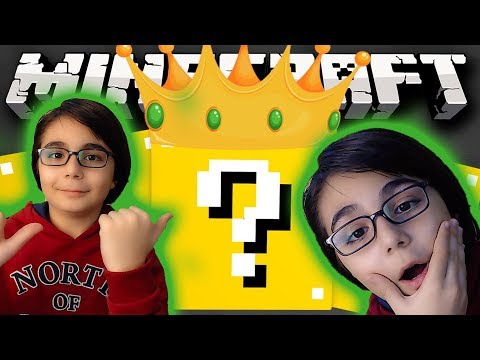 DÜNYANIN EN BÜYÜK KILICI - ŞANS BLOKLARI - Minecraft