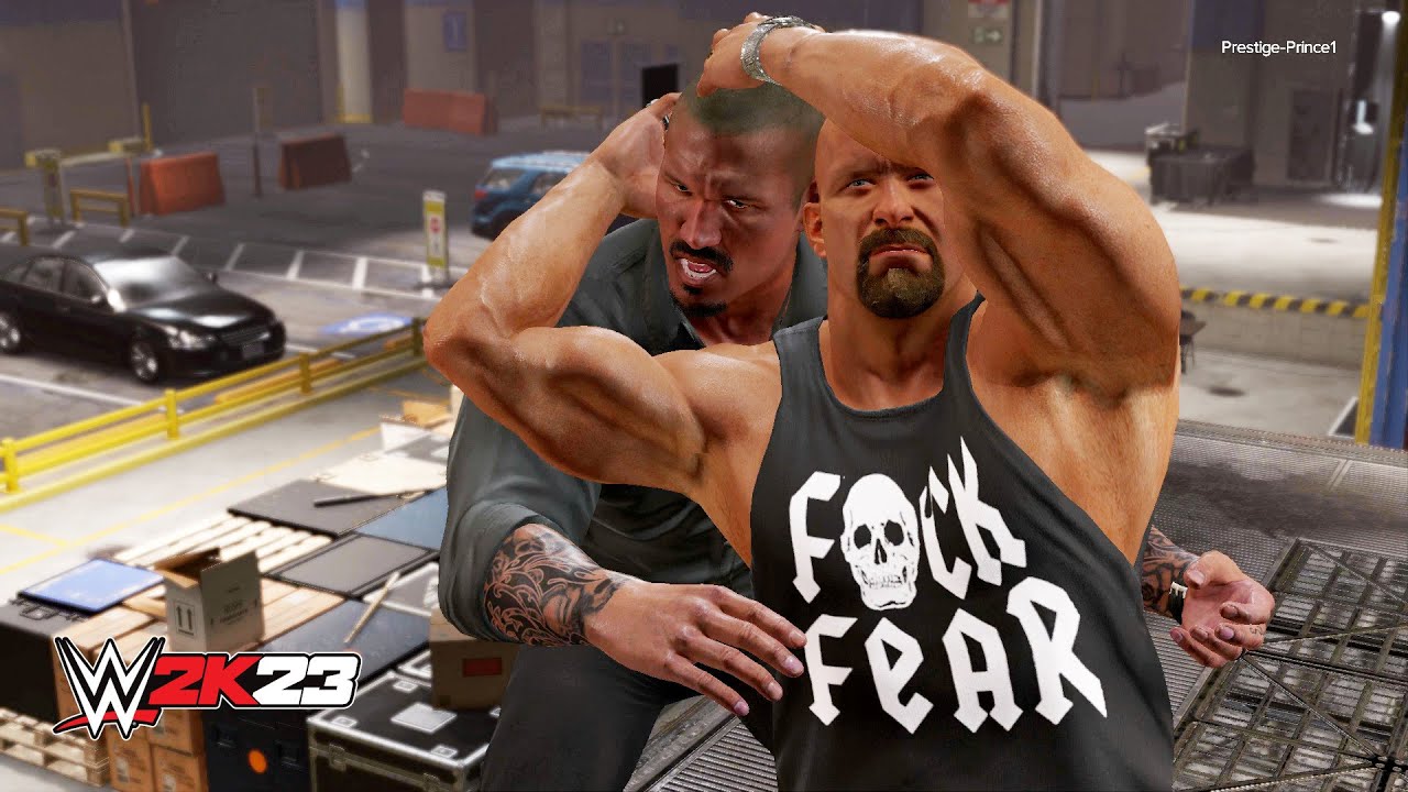 WWE 2K23 - Stone Cold Steve Austin STUNNER Compilation!