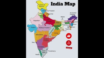 ਭਾਰਤ ਦਾ ਨਕਸ਼ਾ ਭਾਰਤ ਵਿੱਚ ਰਾਜ ਦਿਖਾ ਰਿਹਾ ਹੈ! ਭਾਰਤ ਦਾ ਨਕਸ਼ਾ