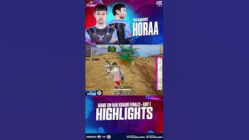 4MV DOK 1V3 HORA ESPORTS IN GOH SEASON 2 GRAND FINALS #pubgmobile