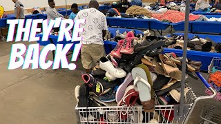 They Took 200+ Pairs Of Shoes at The Goodwill Bins