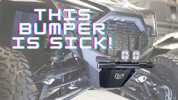 Polaris RZR Pro R / Turbo R PreRunner / Desert Racing Aftermarket Front Bumper Install