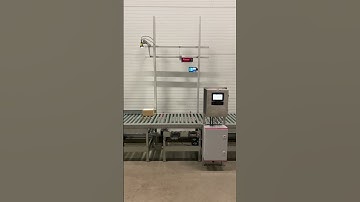 iDimension Mounted Over a Conveyor