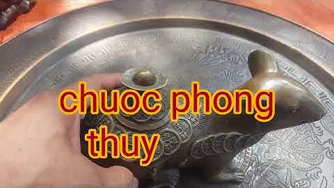 Chuột đồng phong thủy  - chuột cầu tài - tuổi tý  - đồ vật phong thủy -  con chuột bằng đồng