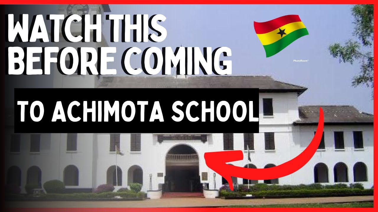 ACHIMOTA SCHOOLEVERYTHING YOU NEED TO KNOW (MOTOWN) YouTube