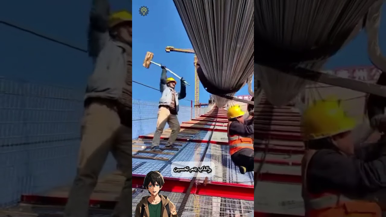 الكابلات الفولاذية السر وراء قوة الجسور المعلقة🌉