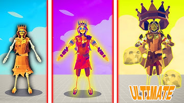 EVOLUTION OF ULTIMATE KING MIDAS (NECROMANCER) | TABS - Totally Accurate Battle Simulator