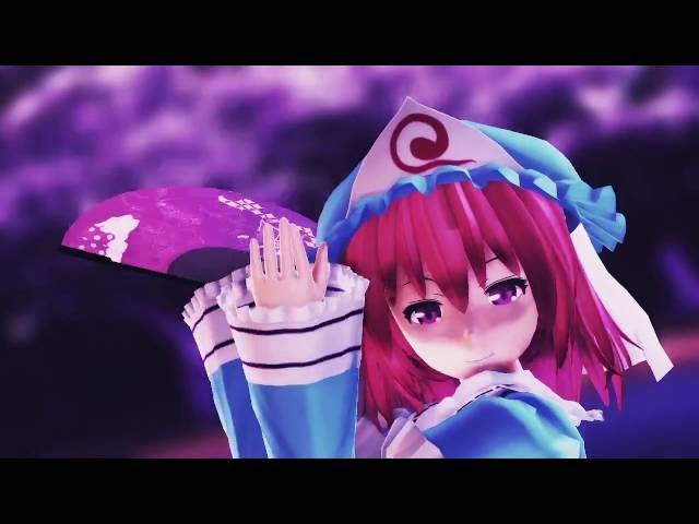 東方mmd ゆゆ様に極楽浄土を踊って頂きました Youtube