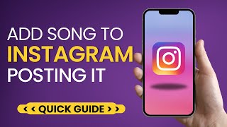 How To Add Song To Instagram Post After Posting It