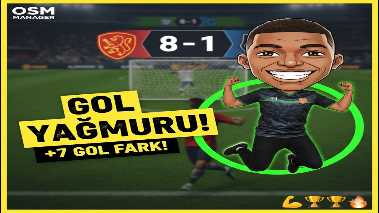 Bu Taktikle Yenemeyeceğiniz Takım Yok! | OSM Bol Gol Atma Taktiği 