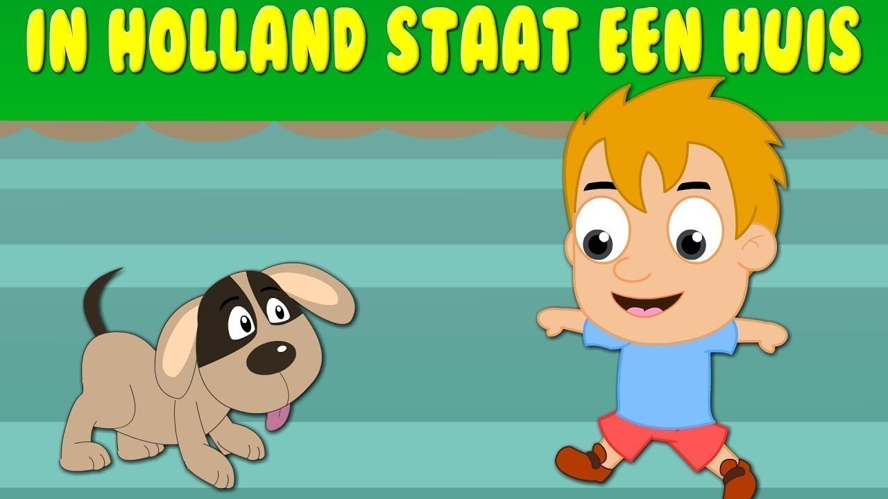 In Holland Staat Een Huis - Kinderliedjes van vroeger - YouTube