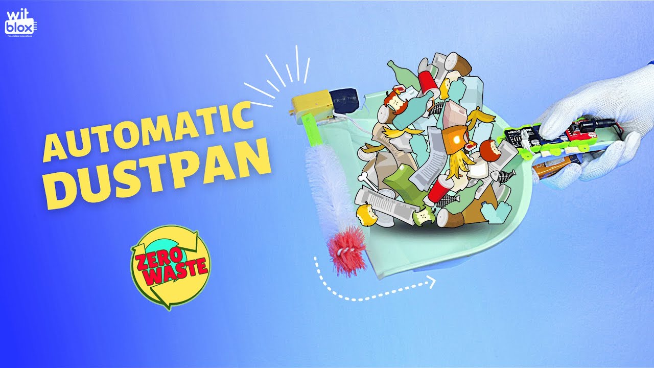 Easy To Make Science Project Automatic Dustpan YouTube