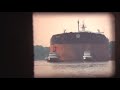 1976: Tanker Bonn auf der Weser bei Vegesack