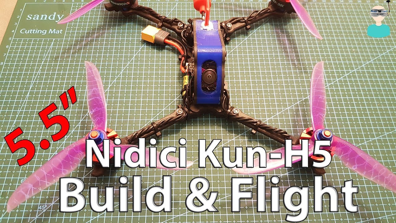 Nidici Kun-H5 5.5" Build & Flight