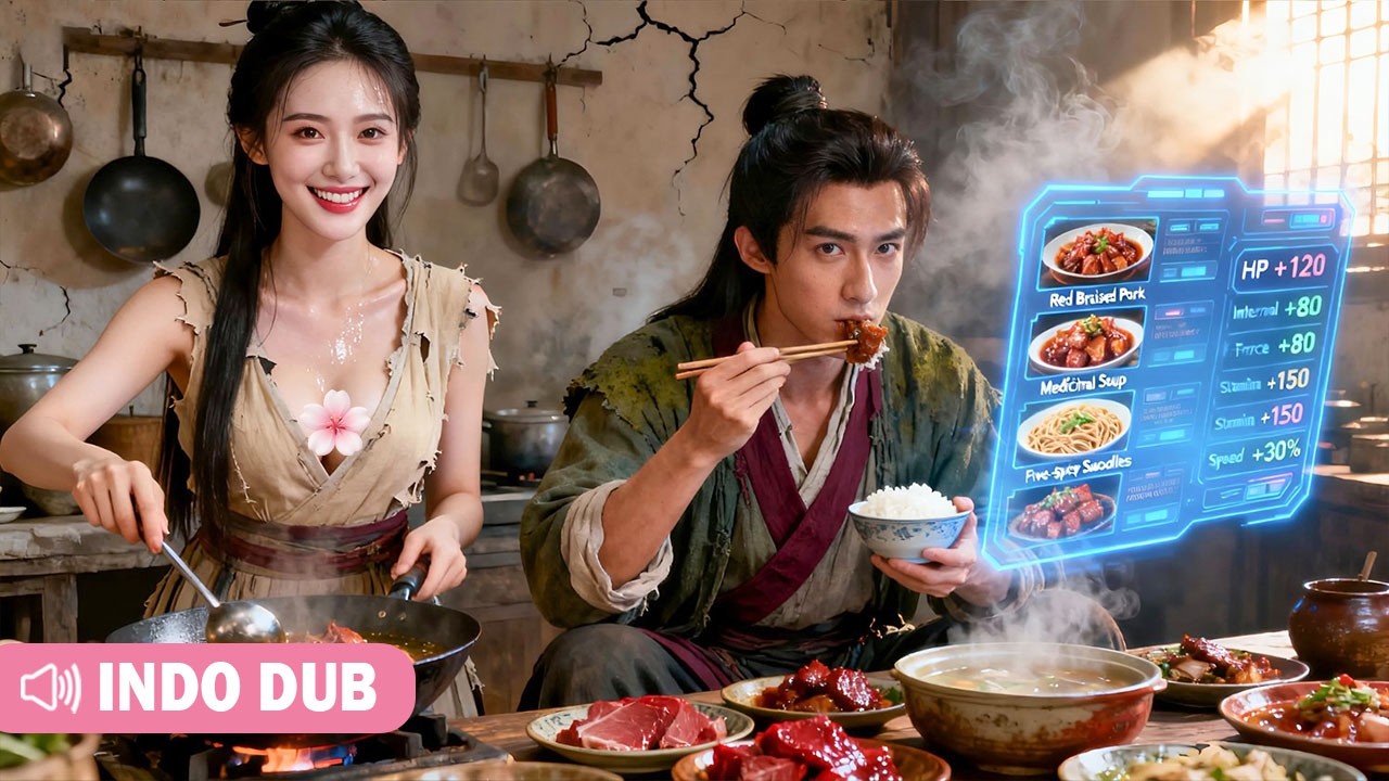 Gadis menembus waktu ke masa kelaparan, memakai sistem ajaib mengajar anak, mengubah hidup jadi kaya