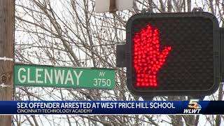 Sex offender arrested at West Price Hill school
