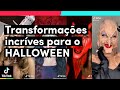 Transformações incríveis para arrasar no HALLOWEEN | TikTok Brasil