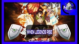 Nightcore - When Legends Rise - Godsmack 🗽