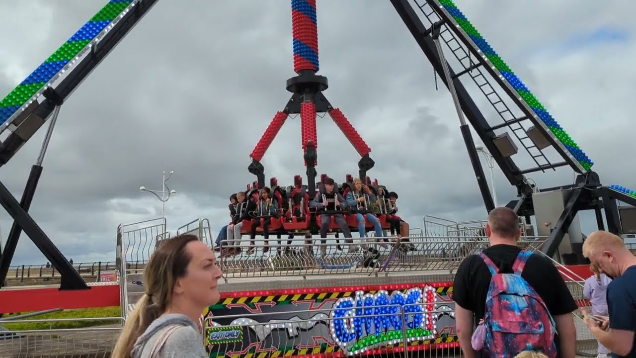 Chaos Ride At Southport Pleasureland - YouTube