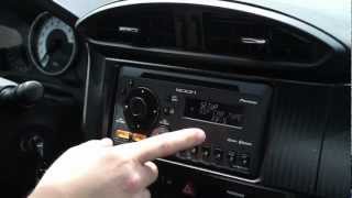 Scion FR-S Radio Settings