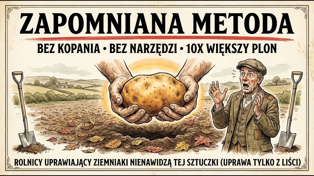 Plantatorzy ziemniaków NIENAWIDZĄ tej sztuczki (uprawa ziemniaków tylko z użyciem liści)