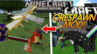 Orespawn mod/addon para o mcpe 1.19