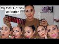 My MAC Lipstick Collection & Swatches!!!