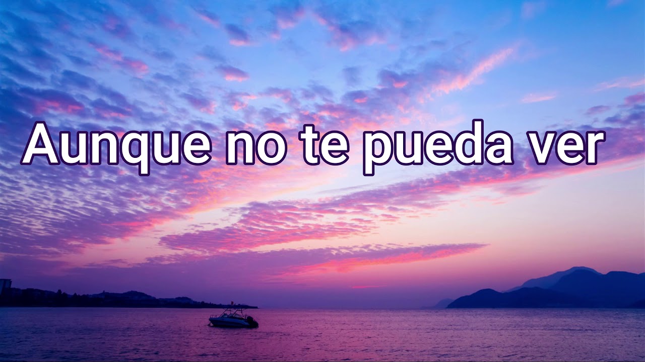 Alex Ubago - Aunque no te pueda ver (Letra/Lyrics) - YouTube