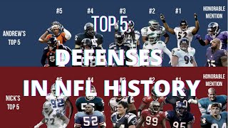 Top 5 Defenses in NFL History